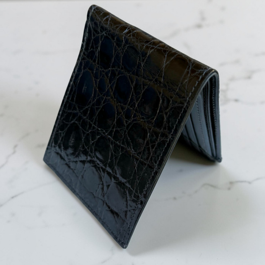 Crocodile Wallet – Black (1 Piece)